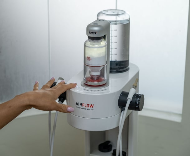 A photo of our technique