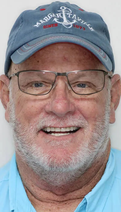 A photo of our happy client after procedure